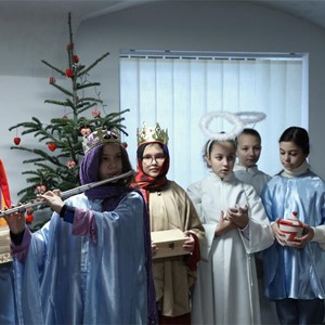 Pjevači Betlehemske zvijezde posjetili Nadbiskupski duhovni stol